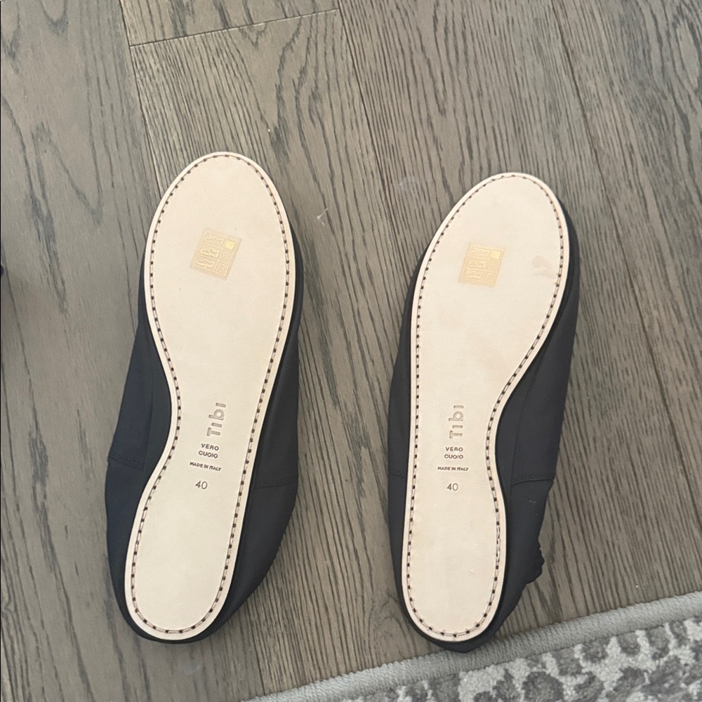 Tibi Black Mikhail Flats - Picture 5 of 5